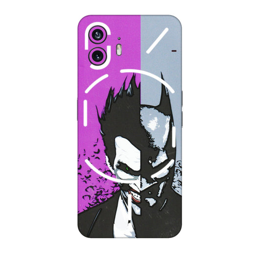 Nothing Phone Skins (All Models) - Batman & Joker - 3D Embossed Finish (L-143) Nothing Phone 2