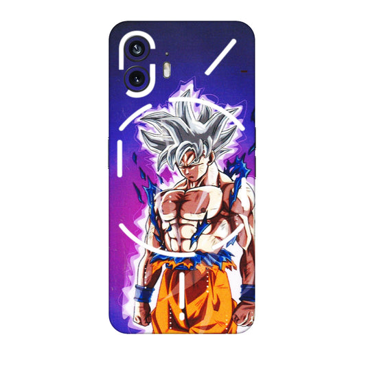 Nothing Phone Skins (All Models) - Goku Purple Anime - 3D Embossed Finish (L-147) Nothing Phone 2