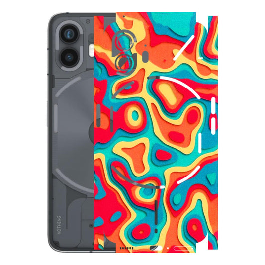 Nothing Phone Skins (All Models) - Abstract Swirl - 3D Embossed Finish (L-150) Nothing Phone 2