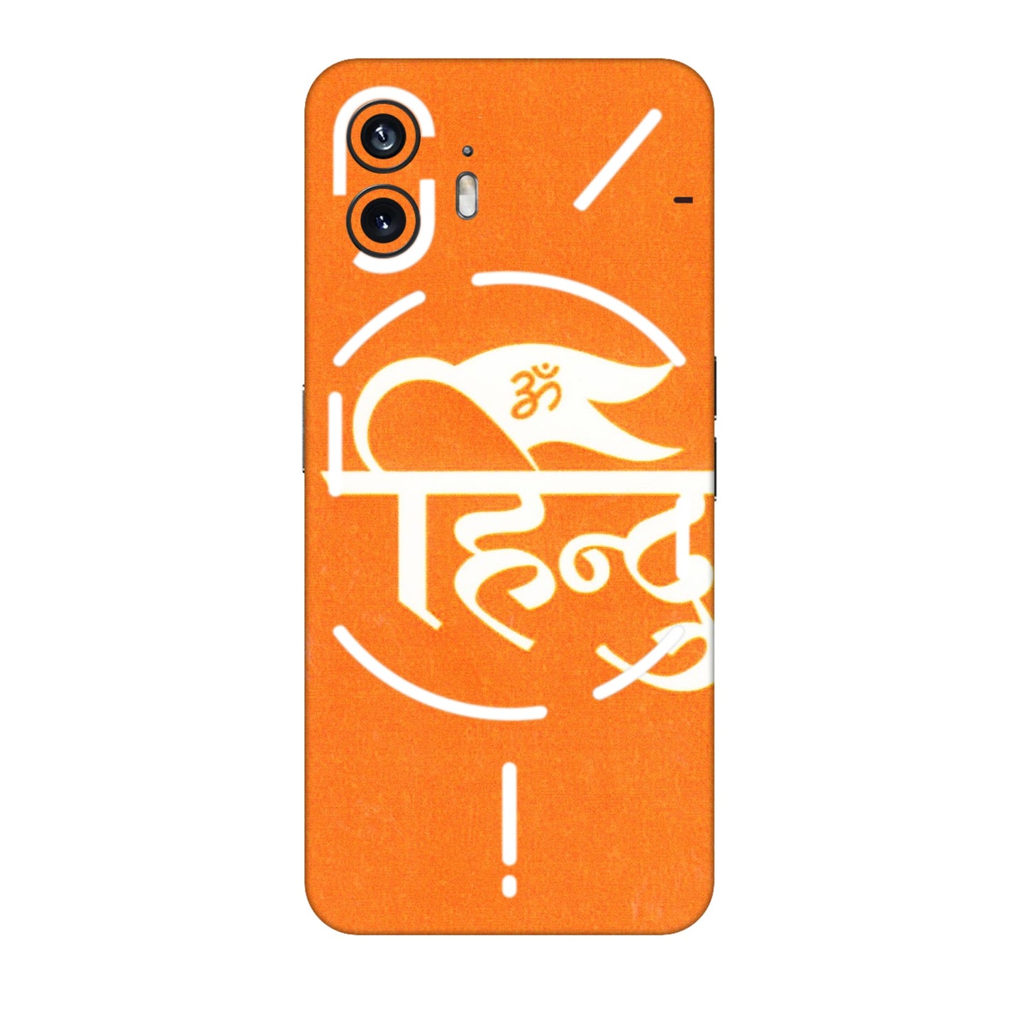 Nothing Phone Skins (All Models) - Hindu Kesari - 3D Embossed Finish (L-154) Nothing Phone 2