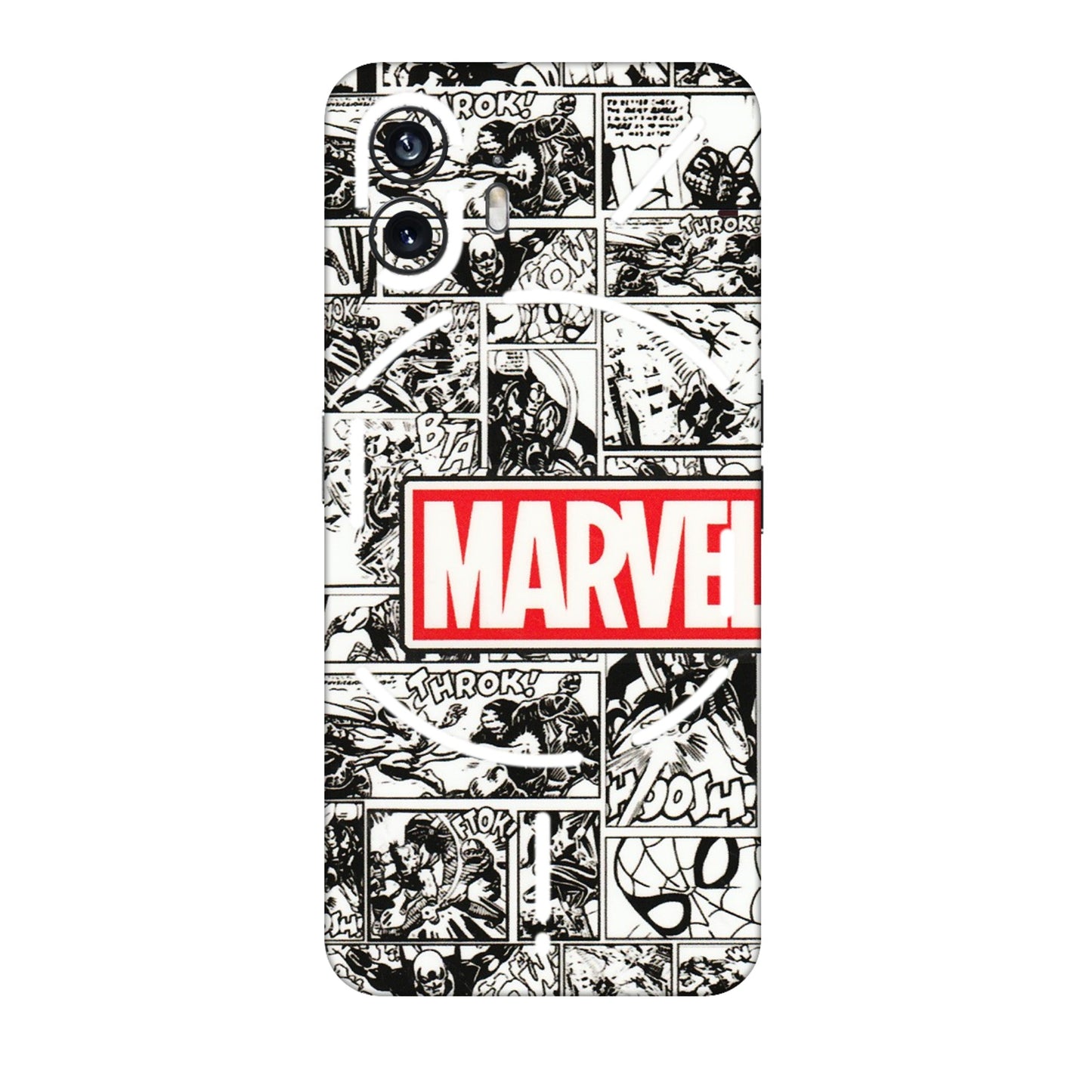 Nothing Phone Skins (All Models) - Marvel Comic - 3D Embossed Finish (L-171) Nothing Phone 2