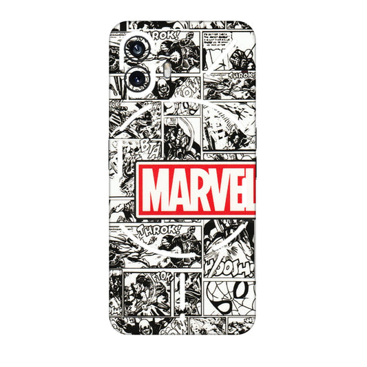 Nothing Phone Skins (All Models) - Marvel Comic - 3D Embossed Finish (L-171) Nothing Phone 2