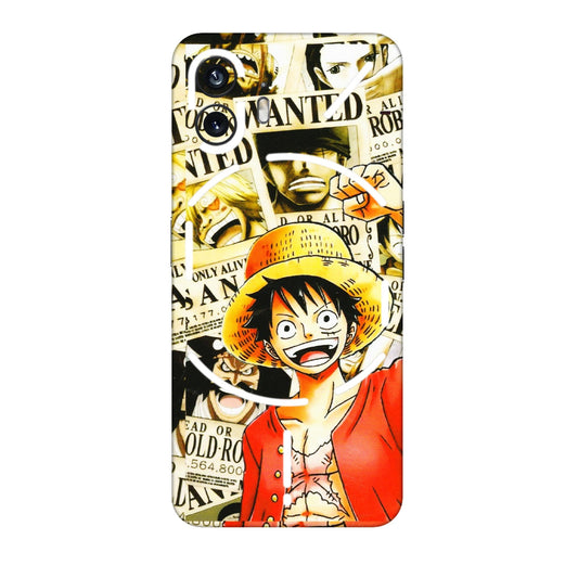 Nothing Phone Skins (All Models) - Luffy Anime - 3D Embossed Finish (L-177) Nothing Phone 2