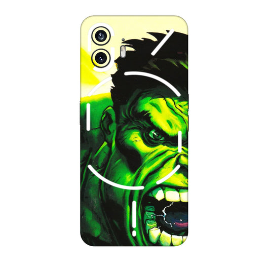 Nothing Phone Skins (All Models) - Hulk - 3D Embossed Finish (L-180) Nothing Phone 2