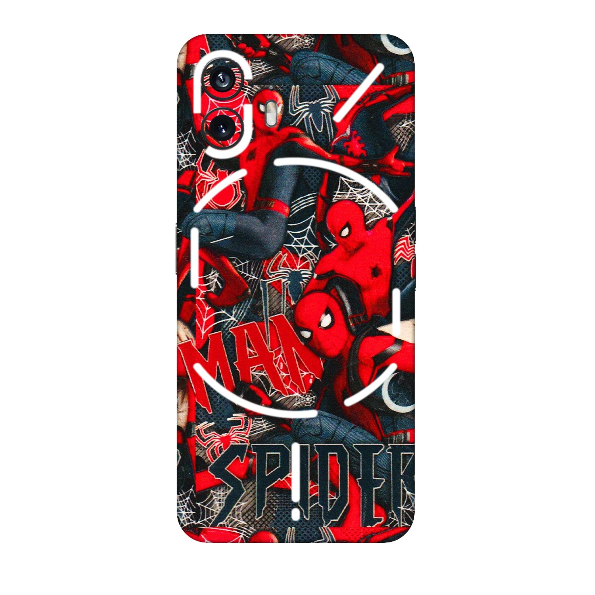 Nothing Phone Skins (All Models) - SpiderMan Cool - 3D Embossed Finish (L-188) Nothing Phone 2