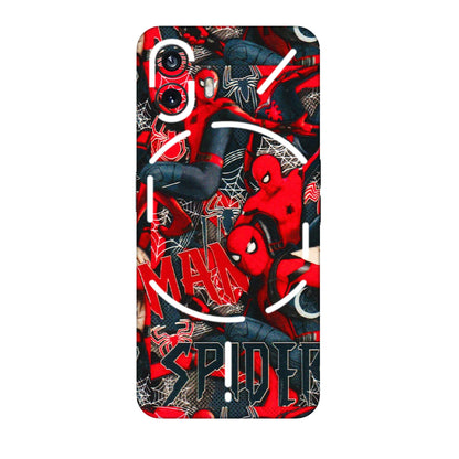Nothing Phone Skins (All Models) - SpiderMan Cool - 3D Embossed Finish (L-188) Nothing Phone 2