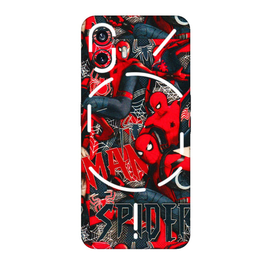 Nothing Phone Skins (All Models) - SpiderMan Cool - 3D Embossed Finish (L-188) Nothing Phone 2