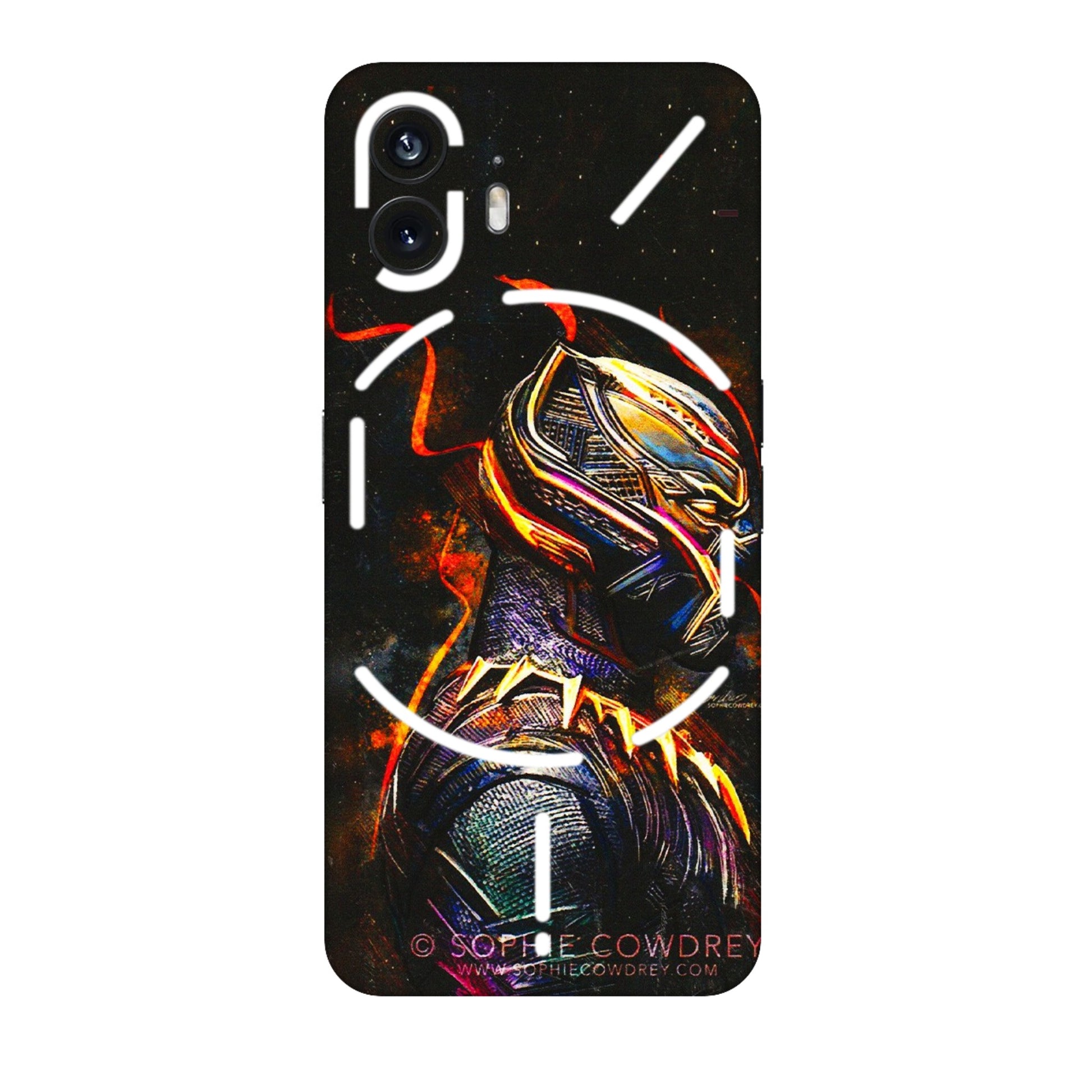 Nothing Phone Skins (All Models) - Black Panther - 3D Embossed Finish (L-190) Nothing Phone 2