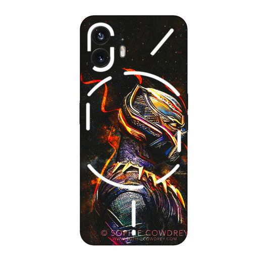 Nothing Phone Skins (All Models) - Black Panther - 3D Embossed Finish (L-190) Nothing Phone 2