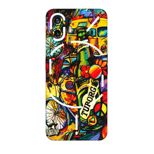 Nothing Phone Skins (All Models) - Cool Beer Bottle - 3D Embossed Finish (L-193) Nothing Phone 2