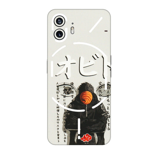 Nothing Phone Skins (All Models) - Obito Anime Eye - 3D Embossed Finish (L-19) Nothing Phone 2