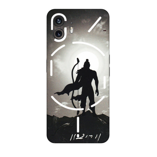Nothing Phone Skins (All Models) - Jai Siya Ram - 3D Embossed Finish (L-200) Nothing Phone 2