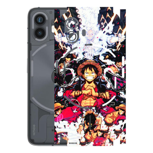 Nothing Phone Skins (All Models) - Luffy Anime Character - 3D Embossed Finish (L-203) Nothing Phone 2
