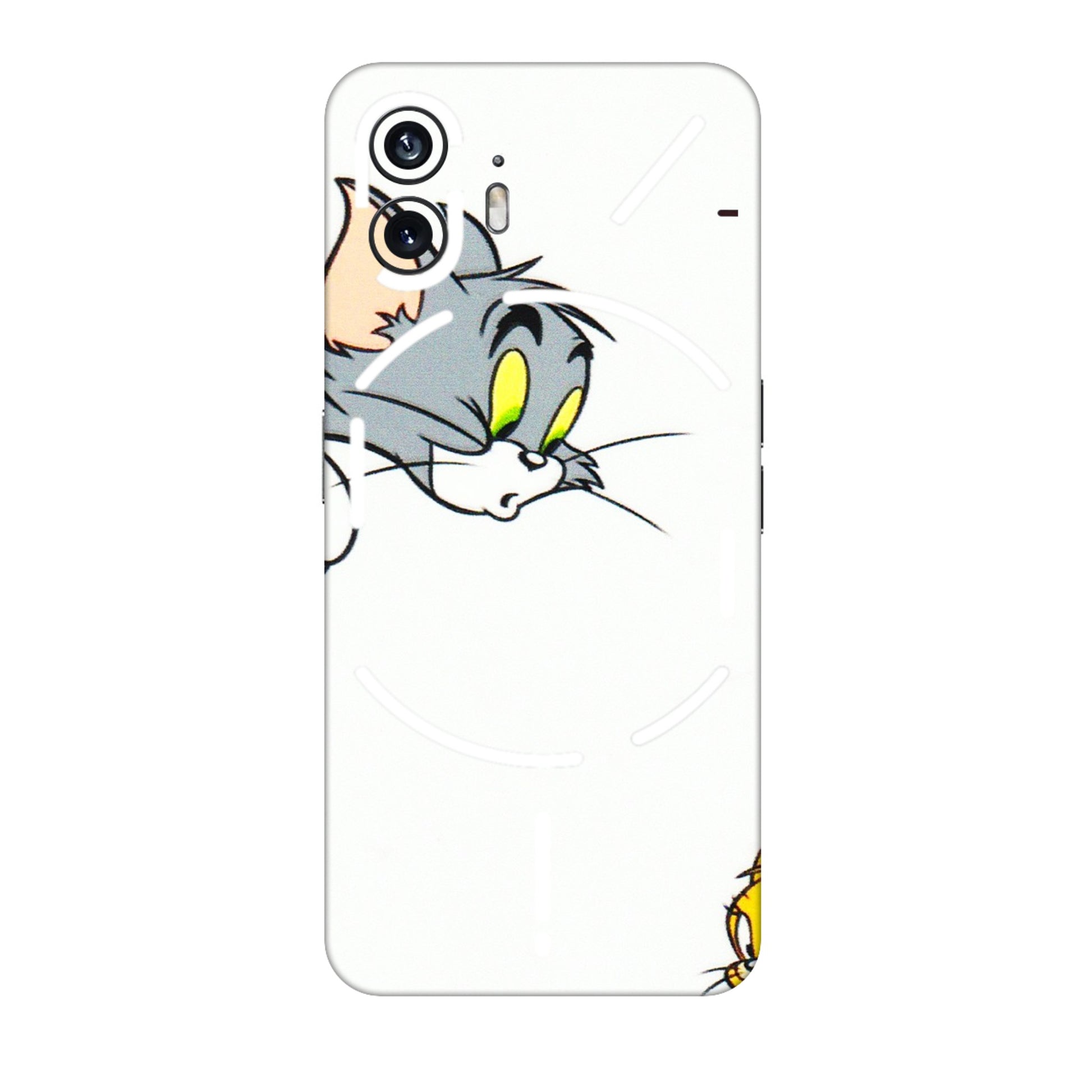 Nothing Phone Skins (All Models) - Cute Tom And Jerry - 3D Embossed Finish (L-220) Nothing Phone 2