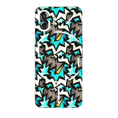 Nothing Phone Skins (All Models) - Funky Zig Zag - 3D Embossed Finish (L-223) Nothing Phone 2