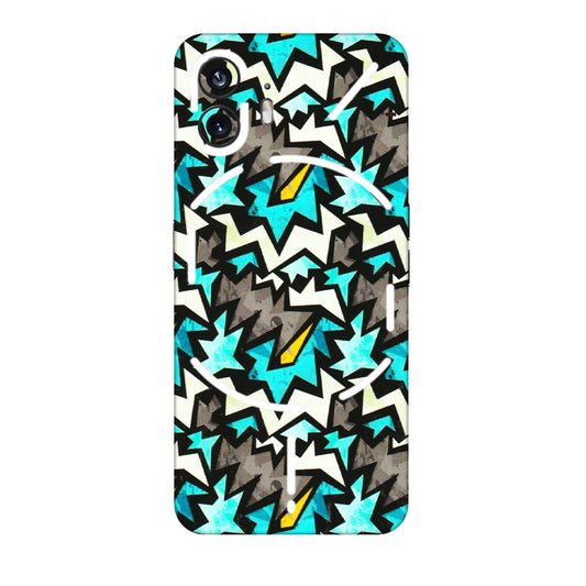 Nothing Phone Skins (All Models) - Funky Zig Zag - 3D Embossed Finish (L-223) Nothing Phone 2