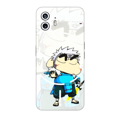 Nothing Phone Skins (All Models) - Angry Young Shinchan - 3D Embossed Finish (L-226) Nothing Phone 2