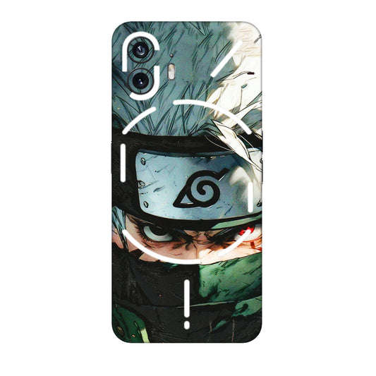 Nothing Phone Skins (All Models) - Kakashi Red Eye Focus - 3D Embossed Finish (L-227) Nothing Phone 2