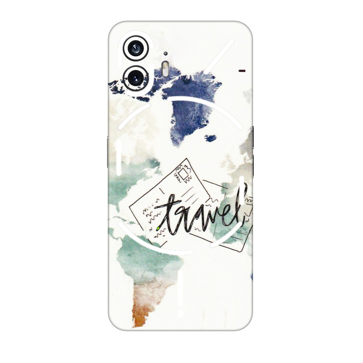 Nothing Phone Skins (All Models) - Travel The World - 3D Embossed Finish (L-232) Nothing Phone 2