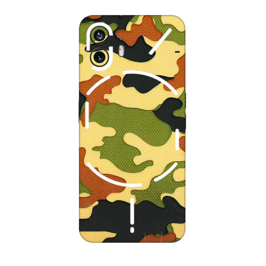 Nothing Phone Skins (All Models) - Indian Military - 3D Embossed Finish (L-234) Nothing Phone 2