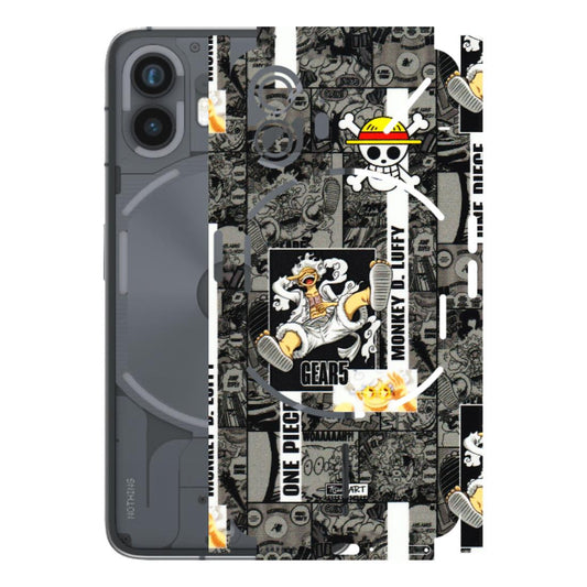 Nothing Phone Skins (All Models) - Cuffy Anime MonkeyCamic - 3D Embossed Finish (L-242) Nothing Phone 2