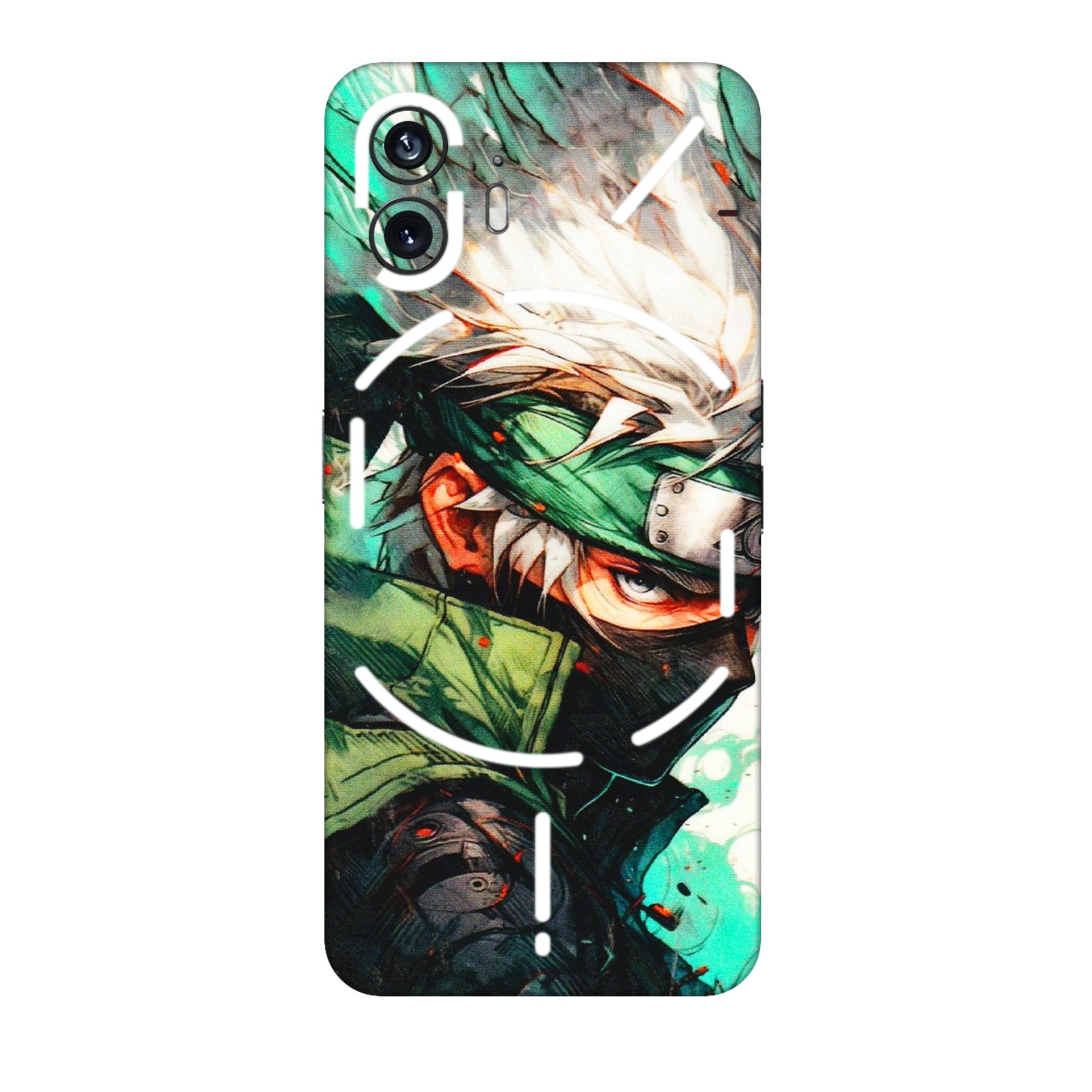 Nothing Phone Skins (All Models) - Kakashi Side Profile - 3D Embossed Finish (L-249) Nothing Phone 2