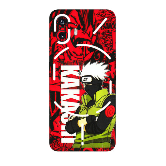 Nothing Phone Skins (All Models) - Kakashi Red Anime - 3D Embossed Finish (L-251) Nothing Phone 2