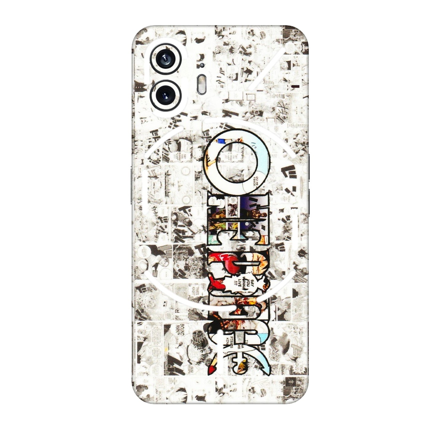 Nothing Phone Skins (All Models) - One Piece Manga - 3D Embossed Finish (L-26) Nothing Phone 2