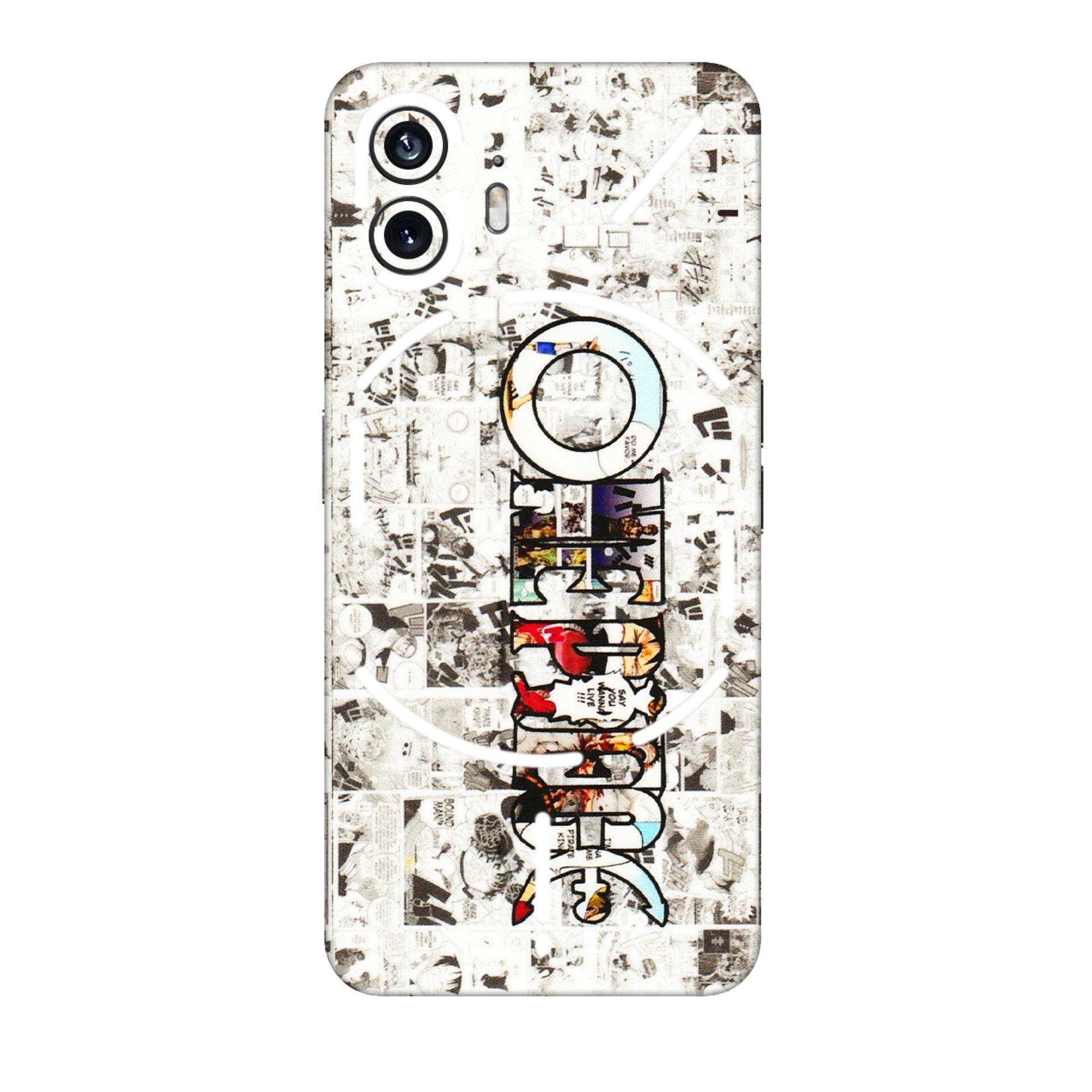 Nothing Phone Skins (All Models) - One Piece Manga - 3D Embossed Finish (L-26) Nothing Phone 2