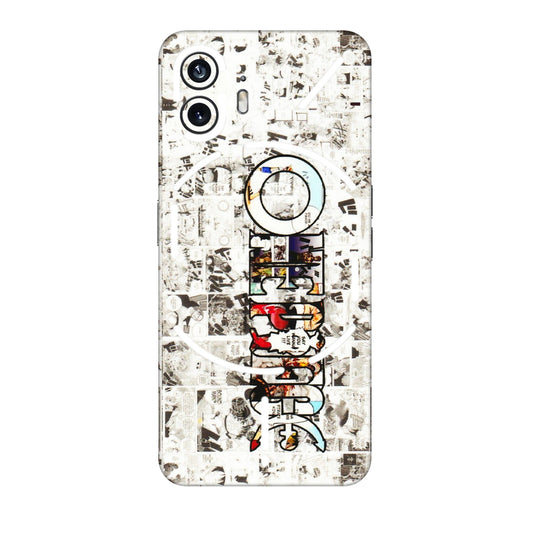 Nothing Phone Skins (All Models) - One Piece Manga - 3D Embossed Finish (L-26) Nothing Phone 2