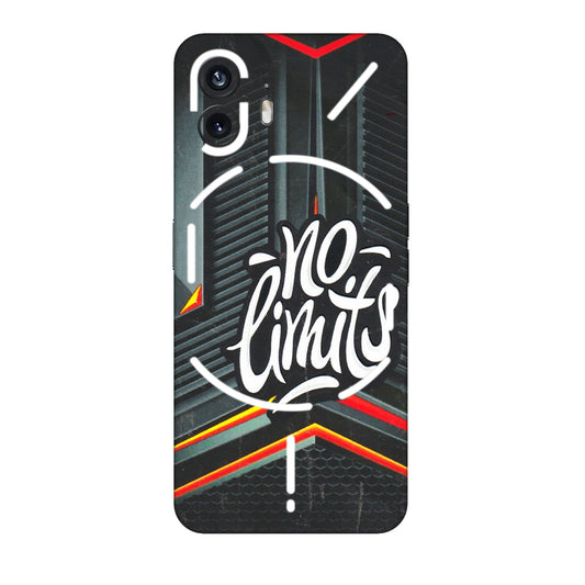 Nothing Phone Skins (All Models) - No Limits  Latest - 3D Embossed Finish (L-286) Nothing Phone 2