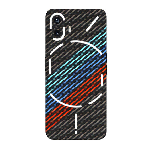 Nothing Phone Skins (All Models) - Carbon BM - 3D Embossed Finish (L-302) Nothing Phone 2