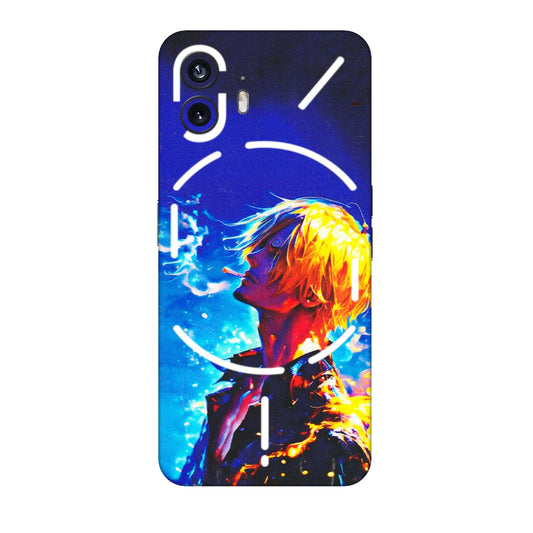 Nothing Phone Skins (All Models) - Sanji Vinsmoke One Piece - 3D Embossed Finish (L-319) Nothing Phone 2