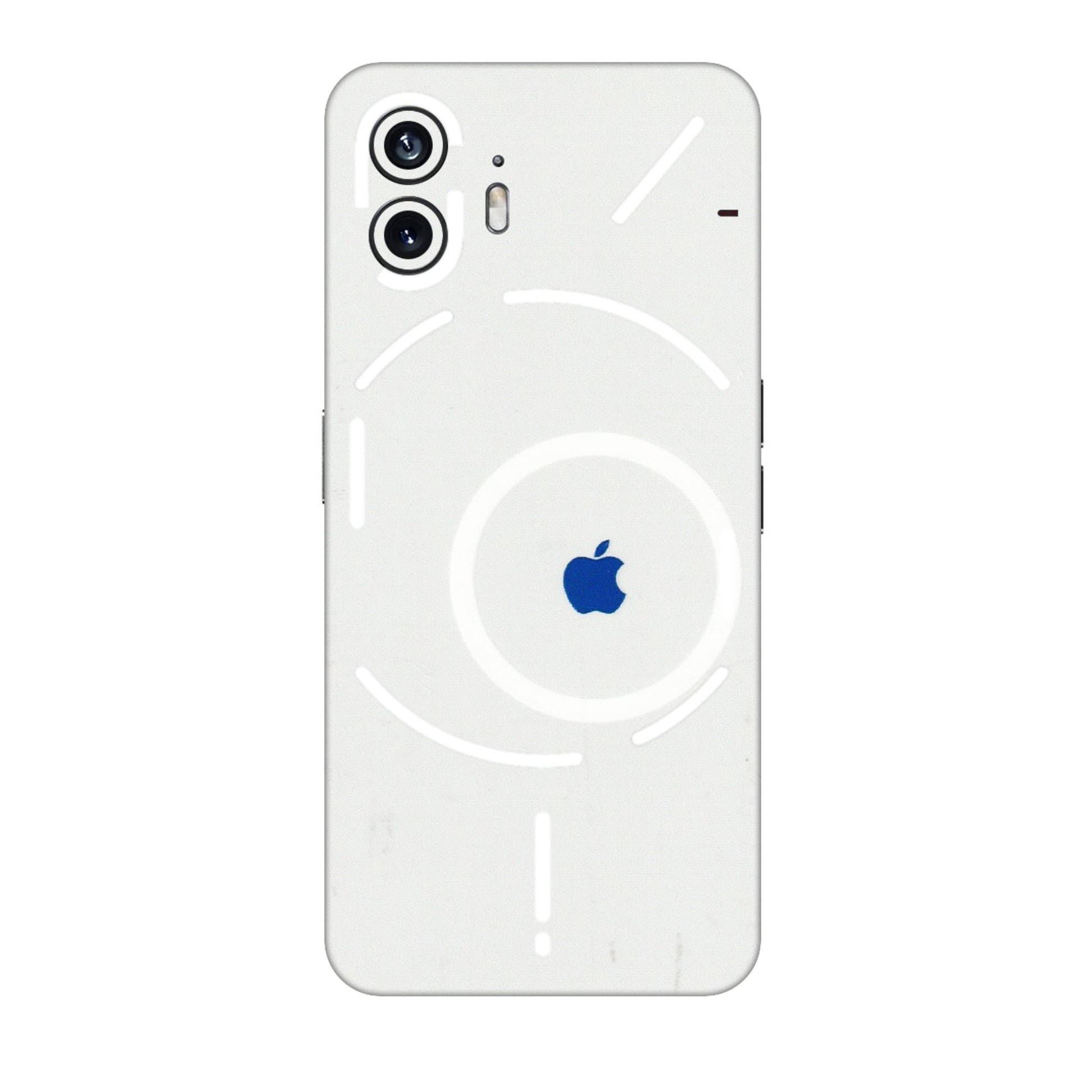 Nothing Phone Skins (All Models) - iPhone Magsafe Logo - 3D Embossed Finish (L-320) Nothing Phone 2