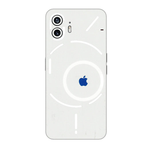 Nothing Phone Skins (All Models) - iPhone Magsafe Logo - 3D Embossed Finish (L-320) Nothing Phone 2