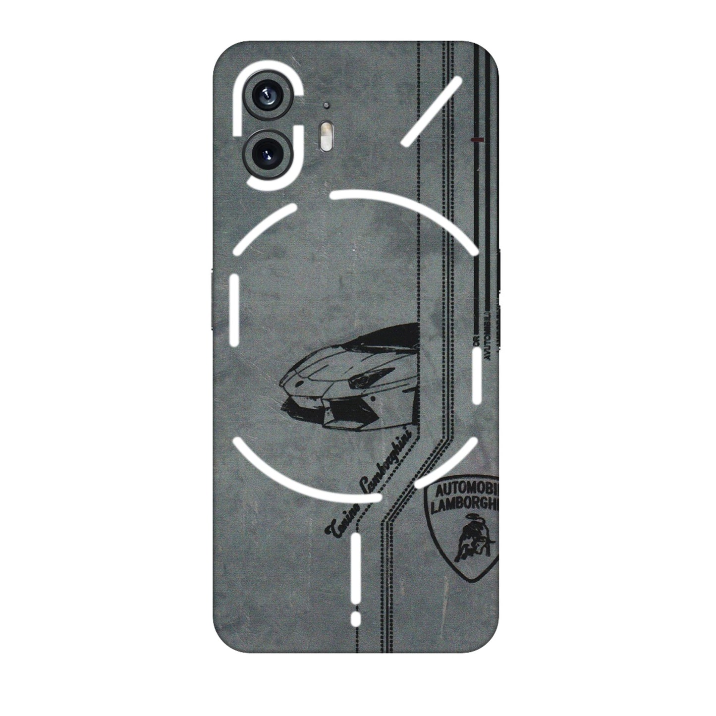 Nothing Phone Skins (All Models) - New Lamborgini Aventador - 3D Embossed Finish (L-321) Nothing Phone 2