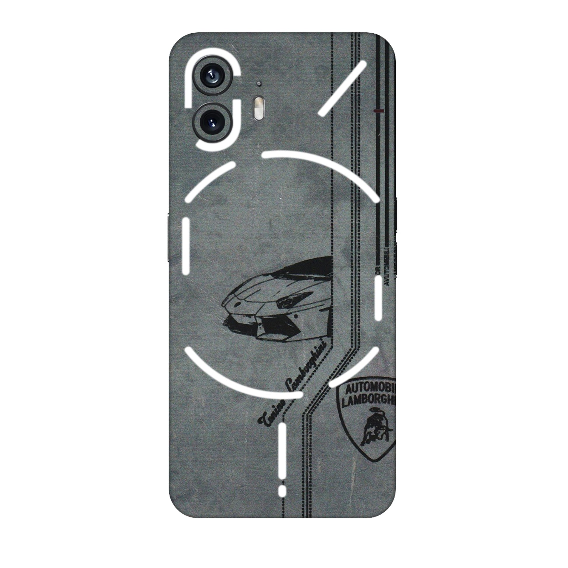 Nothing Phone Skins (All Models) - New Lamborgini Aventador - 3D Embossed Finish (L-321) Nothing Phone 2