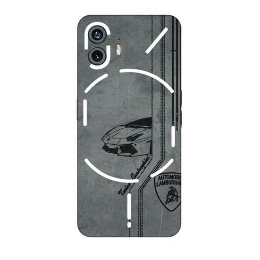 Nothing Phone Skins (All Models) - New Lamborgini Aventador - 3D Embossed Finish (L-321) Nothing Phone 2