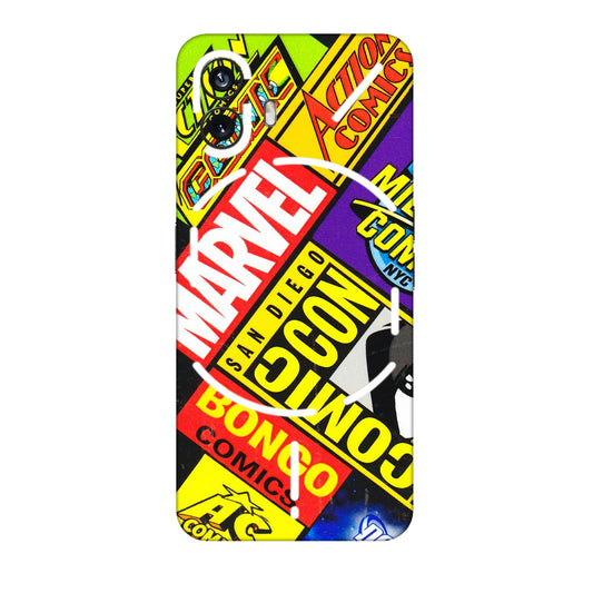 Nothing Phone Skins (All Models) - Bongo Comic Con - 3D Embossed Finish (L-325) Nothing Phone 2