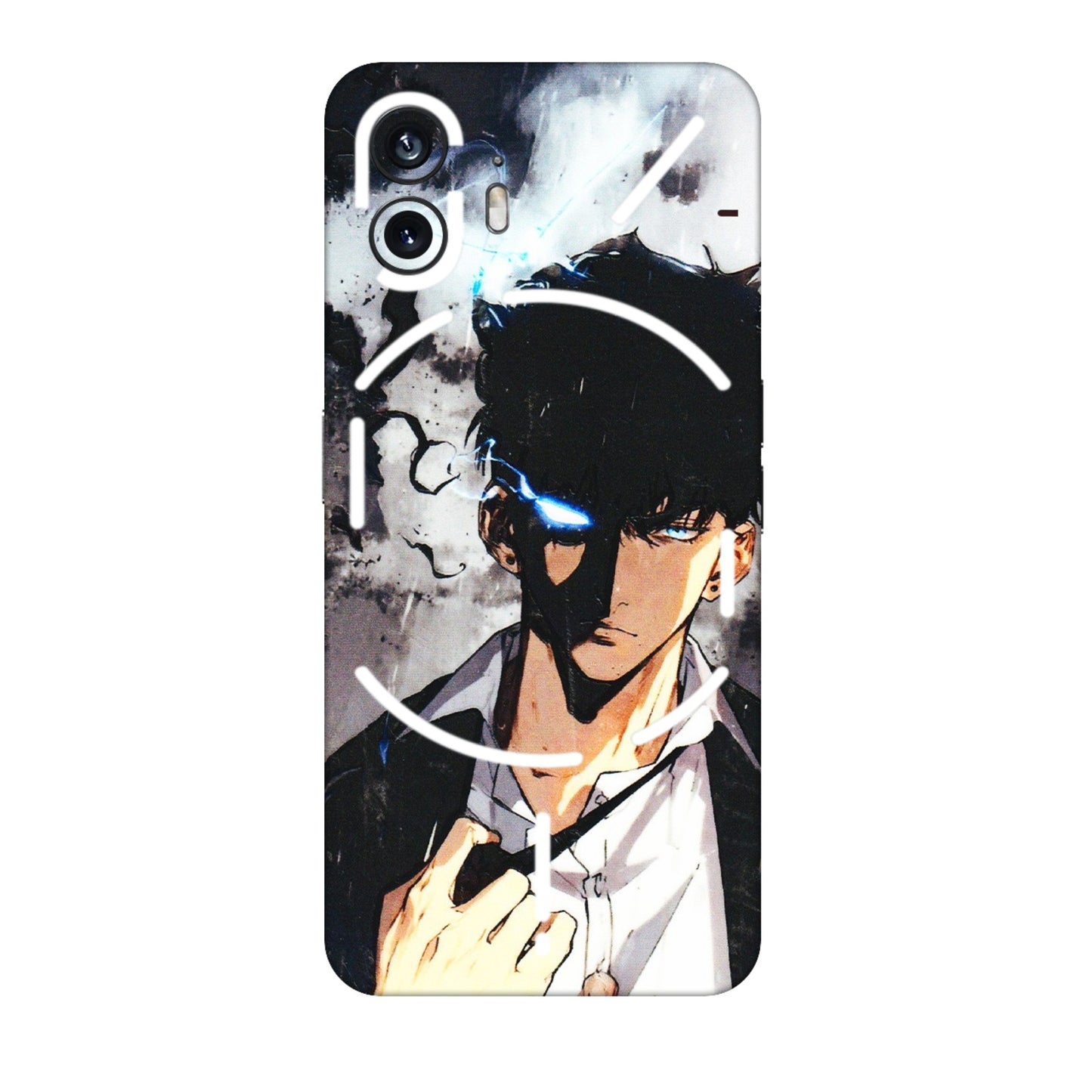 Nothing Phone Skins (All Models) - Sung Jinwoo Manhwa Anime - 3D Embossed Finish (L-328) Nothing Phone 2