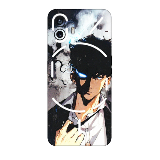 Nothing Phone Skins (All Models) - Sung Jinwoo Manhwa Anime - 3D Embossed Finish (L-328) Nothing Phone 2