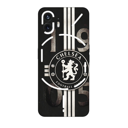 Nothing Phone Skins (All Models) - Chelsea Fan Club - 3D Embossed Finish (L-36) Nothing Phone 2