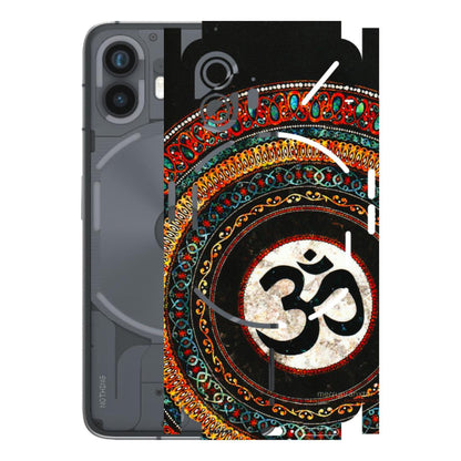 Nothing Phone Skins (All Models) - Aum Chant Abstract - 3D Embossed Finish (L-42) Nothing Phone 2