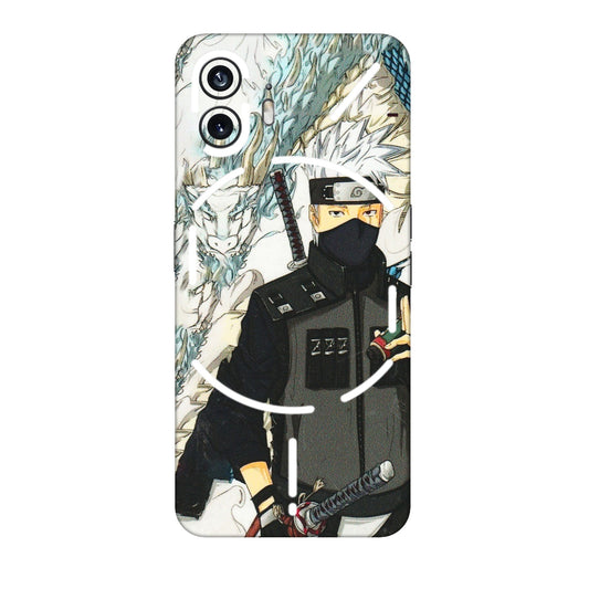 Nothing Phone Skins (All Models) - Kakashi Hatake Naruto Anime - 3D Embossed Finish (L-46) Nothing Phone 2