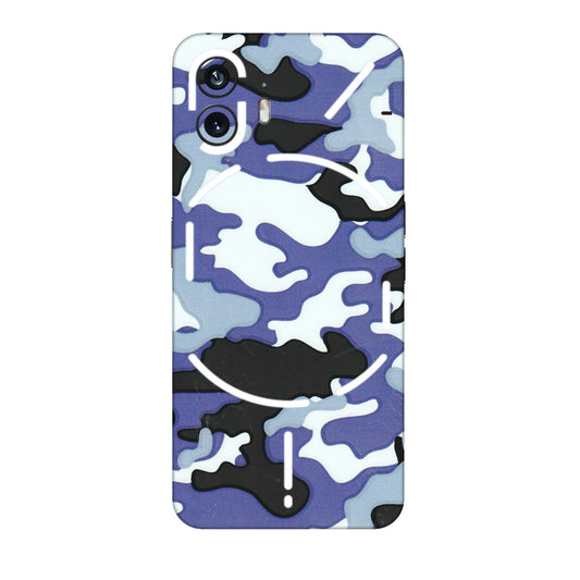 Nothing Phone Skins (All Models) - Powerfull Military Camoflauge - 3D Embossed Finish (L-49) Nothing Phone 2