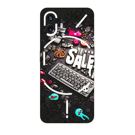 Nothing Phone Skins (All Models) - Gadgets Sale - 3D Embossed Finish (L-50) Nothing Phone 2