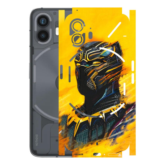 Nothing Phone Skins (All Models) - Yellow Panther - 3D Embossed Finish (L-54) Nothing Phone 2