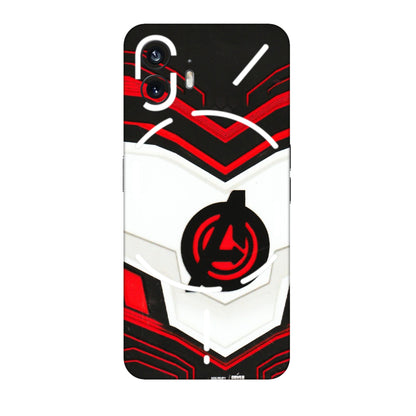 Nothing Phone Skins (All Models) - Avengers Logo - 3D Embossed Finish (L-55) Nothing Phone 2