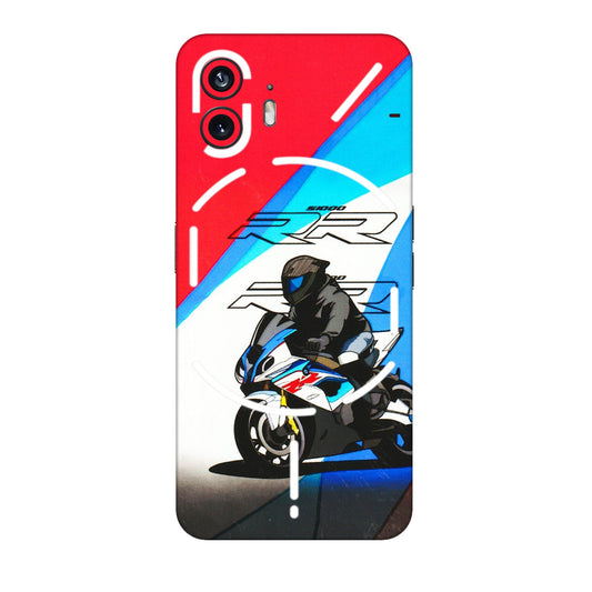 Nothing Phone Skins (All Models) - Bikers Love - 3D Embossed Finish (L-58) Nothing Phone 2