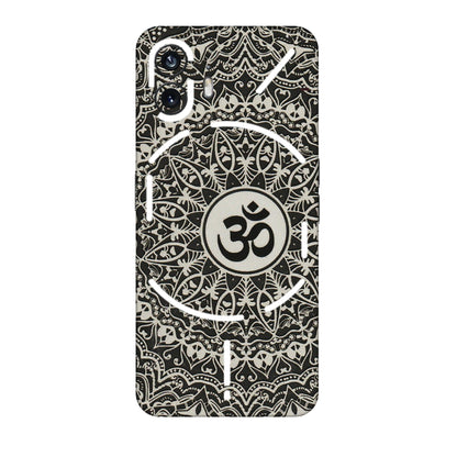 Nothing Phone Skins (All Models) - Aum Elegant Mandala - 3D Embossed Finish (L-62) Nothing Phone 2